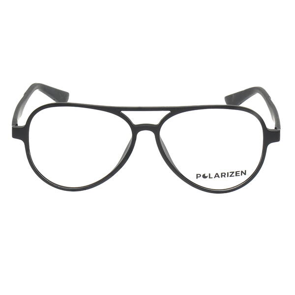 Rame ochelari de vedere barbati Polarizen Clip-on 1914 C1