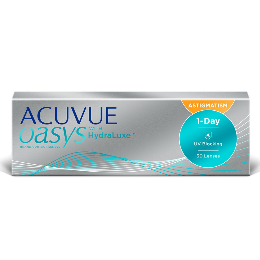 Acuvue Oasys 1 Day with Hydraluxe™ for Astigmatism unica folosinta 30 lentile/cutie Johnson & Johnson imagine noua