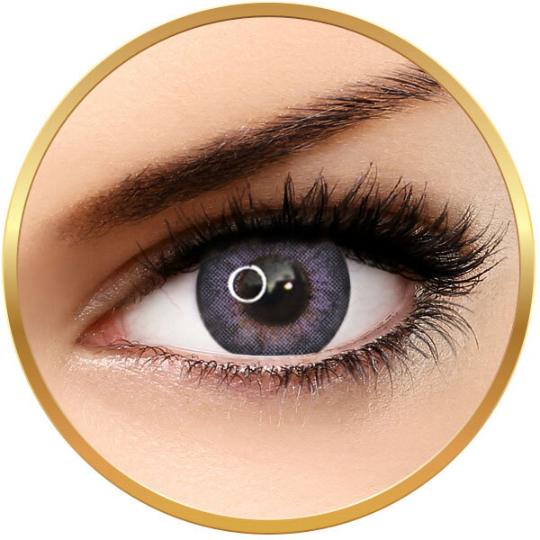 Adore Dare Violet – lentile de contact colorate violet trimestriale – 90 purtari (2 lentile/cutie) Lentile contact colorate