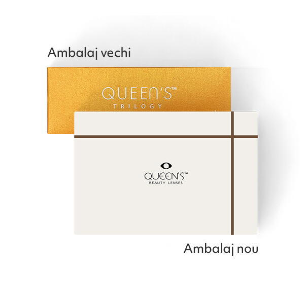 Soleko Queen's Trilogy Amber 30 de purtari 2 lentile/cutie