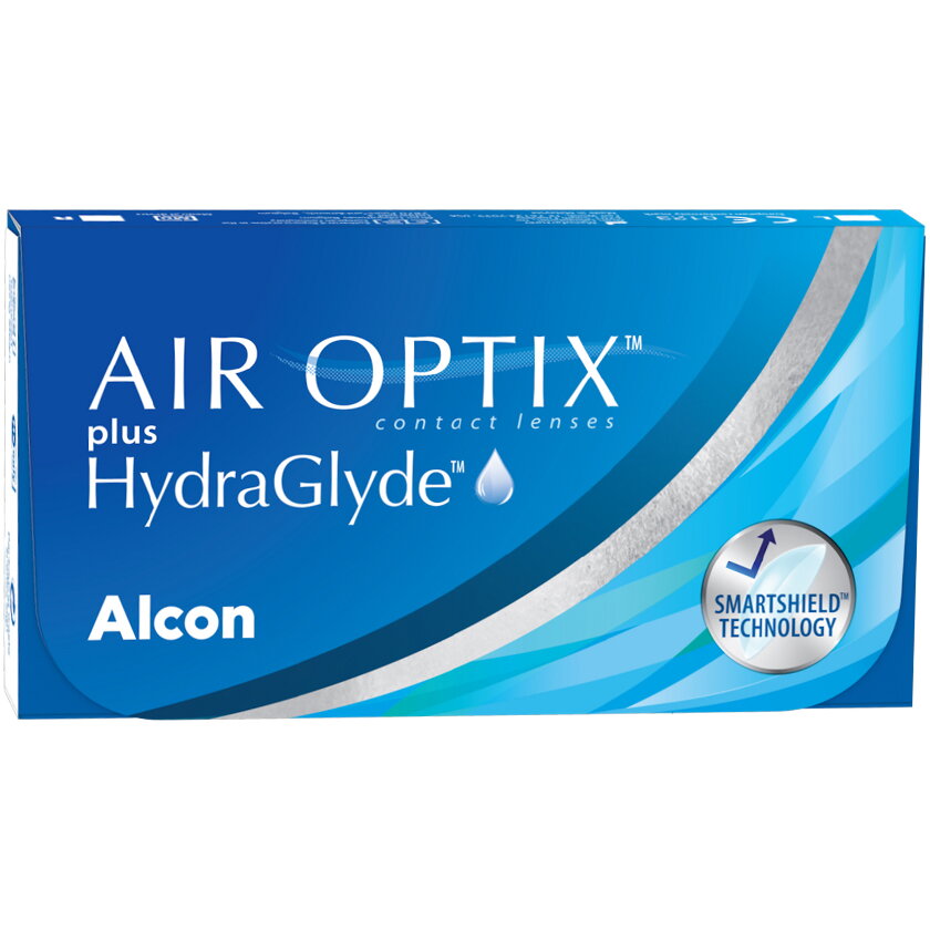 Air Optix plus HydraGlyde lunare 3 lentile/cutie Air