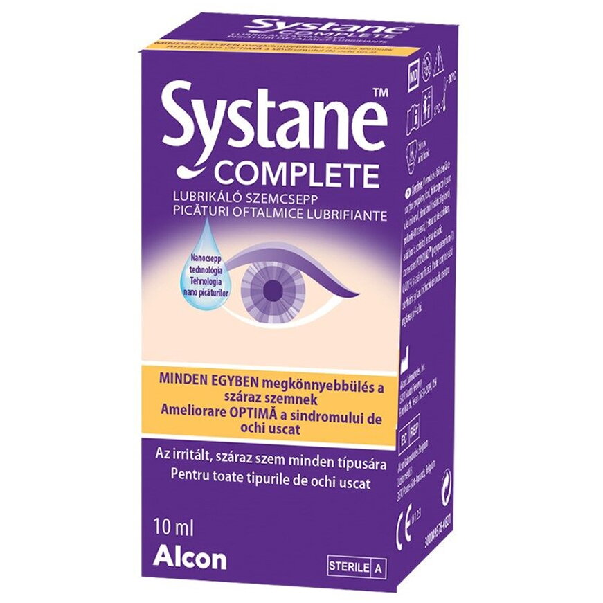 Picaturi oftalmice Systane Complete Eye Drops 10 ml accesorii imagine noua