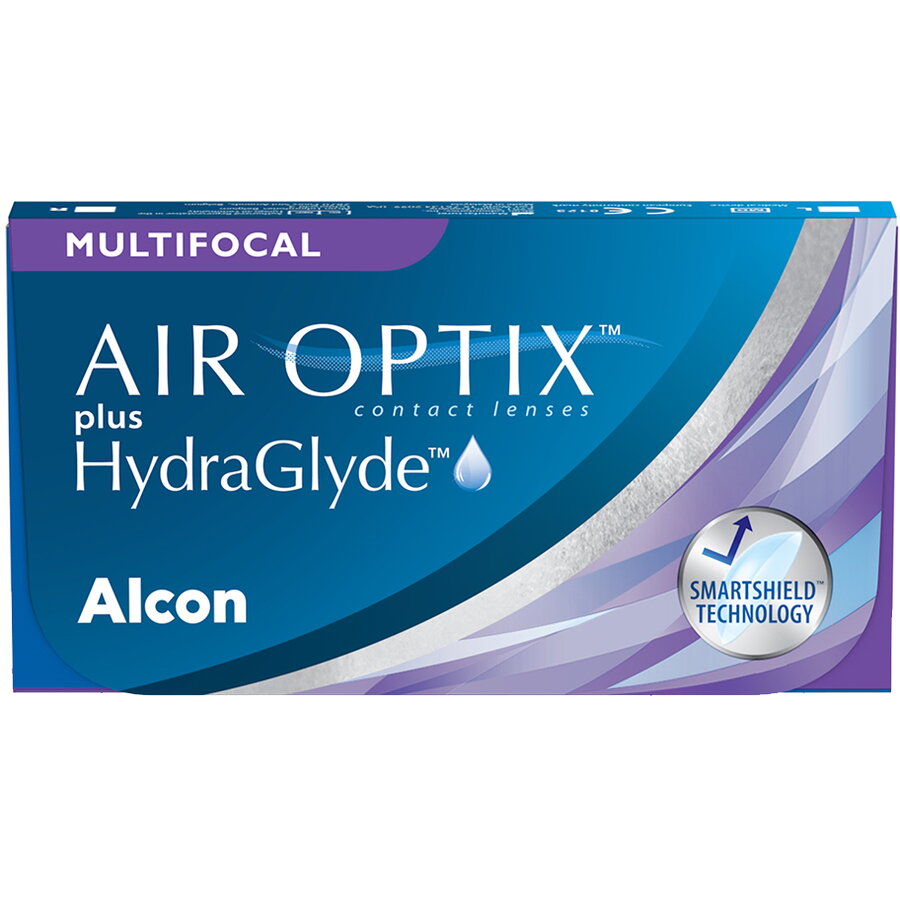 Air Optix plus HydraGlyde Multifocal 3 lentile / cutie Air imagine teramed.ro